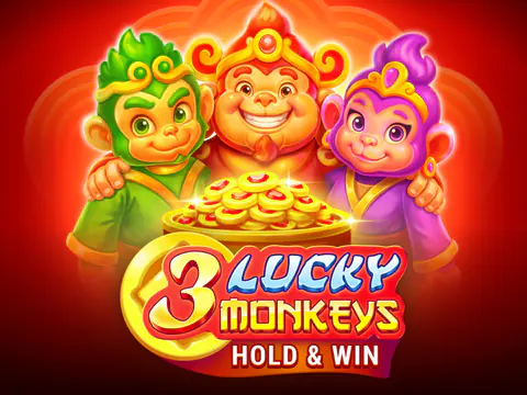 3 Lucky Monkeys Hold and Win slot by BGaming